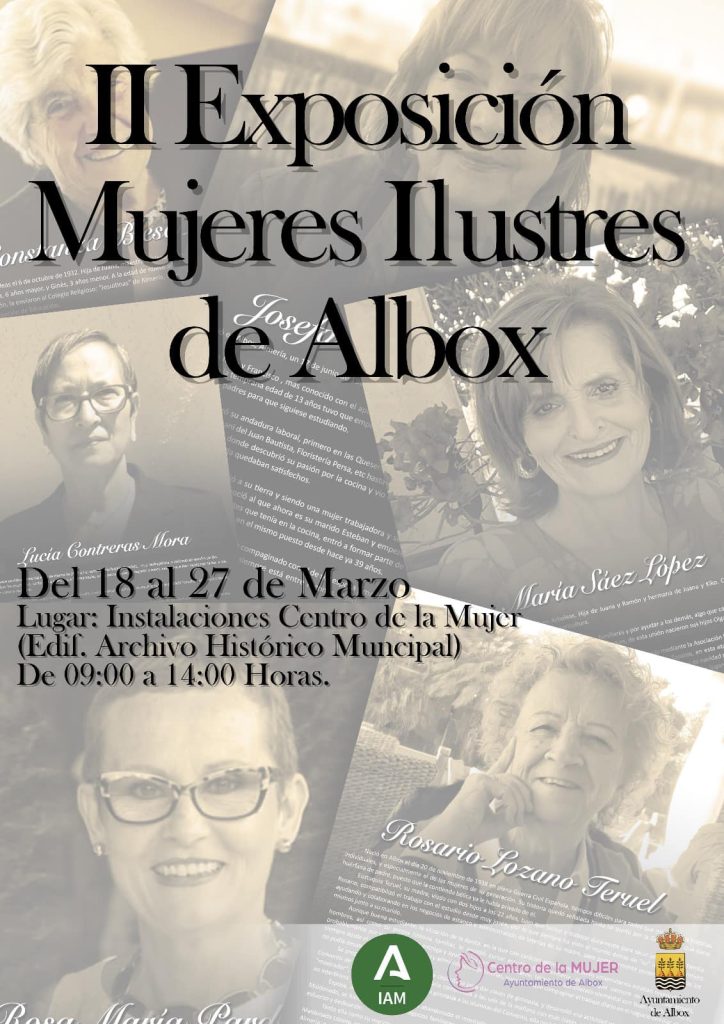 IIe Exposition des Femmes Illustres d’Albox